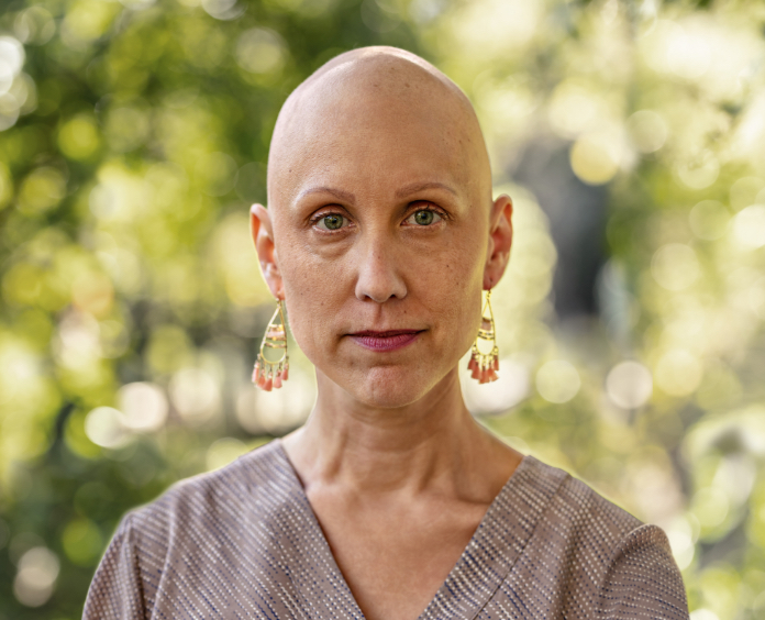 Cancer survivor Helene Cornell