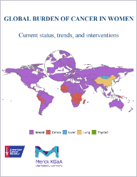 Global Burden of Cancer in Women Report Cover 