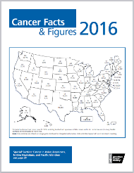 Cancer Facts and Figures 2016 cover 