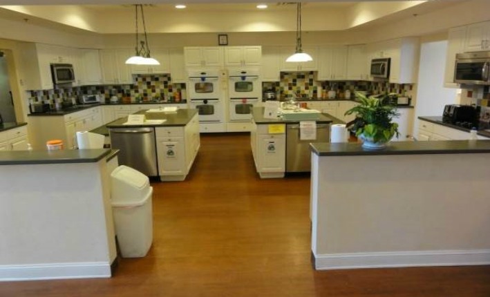 Kitchen at the American Cancer Society McConnell-Raab Hope Lodge, Greenville, NC